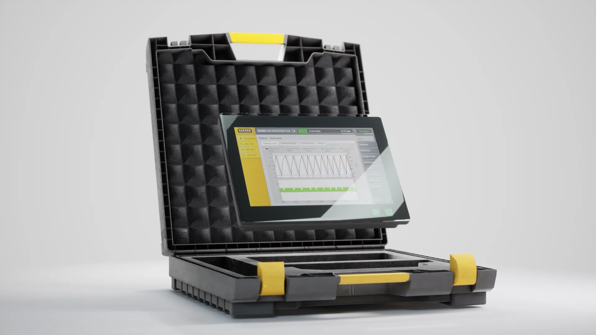 Equipment view in the SAM 4.0 virtual environment
