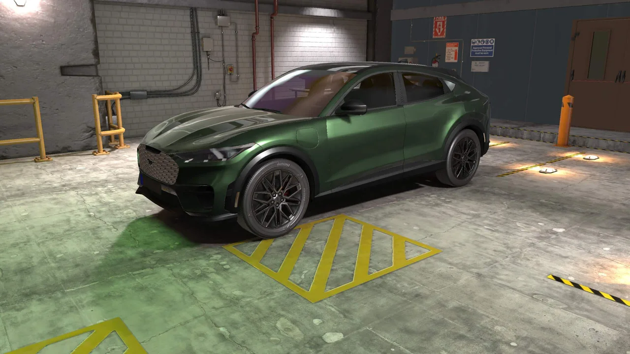 VR training environment for an automotive assembly line